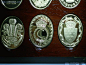 英国皇室徽章和皇冠银镀金5