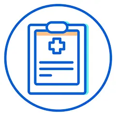 医疗保健创意互动插画公众号次图