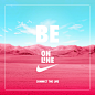 Nike On Line : Idea for Nike Run campaign
