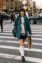 NYFW Fall Winter 22 Street Style Saint Sintra edition by Collage Vintage