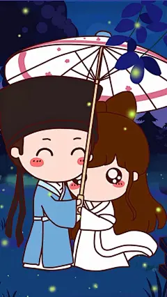 萌萌图 可爱的小薇 情侣温馨系 《倩女幽魂》可爱 头像 壁纸