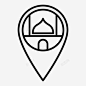 清真寺位置设计卡里姆 标志 UI图标 设计图片 免费下载 页面网页 平面电商 创意素材