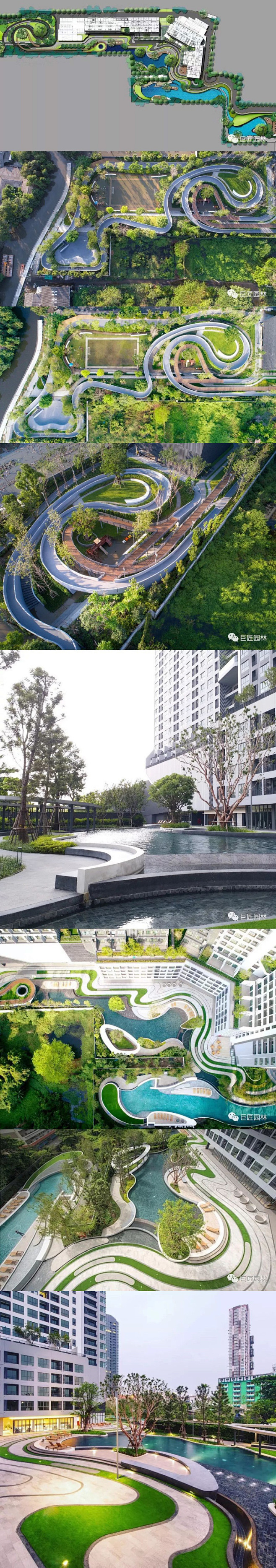 曼谷“氧气公园”公寓景观Park by Redland-scape Ideo O2项目提供了令人惊叹的多维度立体氧气度假式设计，使其成为曼谷房 ...