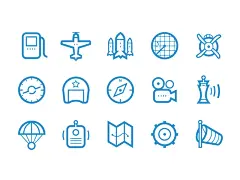 【原创】二战空战图标 WWII Fighter Jets-UI中国用户体验设计平台