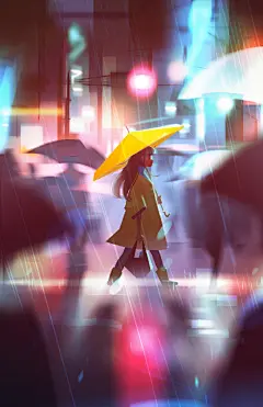 #女生节#  #设计美学#  一组唯美治愈的插画献给你们，祝所有女生女生节快乐，愿你们能一直温暖纯良，生活充满阳光 作者：Jenny Yu ​​​​