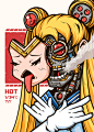 The hot Sailor Moon on Behance