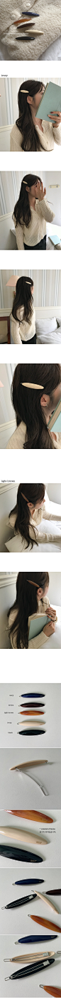 minimal french hairpin *5color