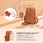 APHISON Mini Cell Phone Purse, PU Leather Small Crossbody Bags for Women, Lightweight Cute Purses with Tassel: Handbags: Amazon.com