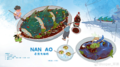 -Afei-采集到绘画【卡通场景】
