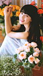花间美女 清纯甜美可人儿