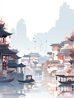 小熊猫-封面采集到古风/素锦（纯排）
