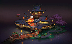 ≯ζΨ墨皇不分Ψトξ采集到B.(场景)古风建筑.参考