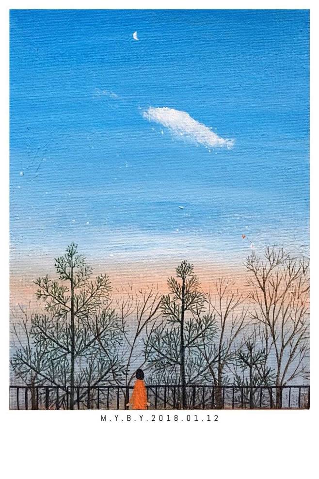 【北京插画师麻衣布衣插画作品】—— 玄月