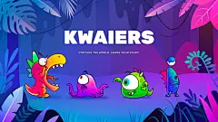 Kwaiers壁纸视频kwai设计商标插图海报