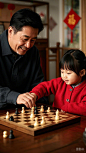 新年 下棋