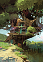 Tree house No.102, Chaichan Artwichai : Personal Artwork