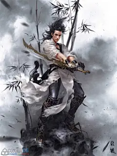 古风神韵！国人插画大师mingzhu yang原画插画作品欣赏