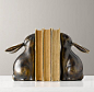 Cute! Bunny Bookends - Set of 2: 