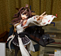 【宮沢模型展示会】PHAT 舰队collection 舰娘 金刚 1/7 上色完成品。Burning Love！