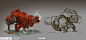 HK-206, Vinod Rams : Gigantic's malfunctioning death machine!