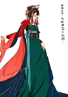 红朱砂的插画画廊展厅 中国插画画廊 #采集大赛#