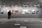 Re_konstrukció : PROJECT DESCRIPTIONWe were commissioned to design the exhibition Re_konstrukció for Budapest based architect studio Hetedik Műterem. Five highlighted projects were selected to be presented in an underground room with grey painted concrete