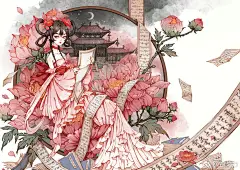 古戈力-手绘
芙蓉花妖
古风/古风壁纸/插画
