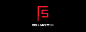 创意字母logo，英文F