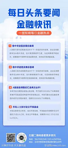 每日新闻财经资讯海报-源文件-志设网-zs9.com