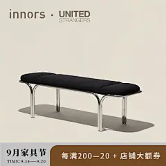 innors 设计师家具United Strangers新西兰 西西里长凳复古包豪斯-淘宝网