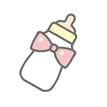 卡通可爱女生手绘照片装饰透明免抠PNG图案 手账设计PS素材
