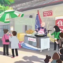 85后美女画师手绘生活日常，第几张有你的影子？