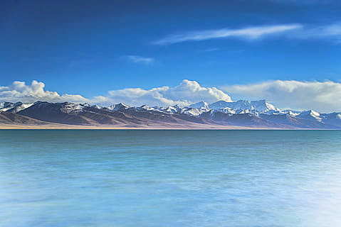 海滩, 岛, 风景, 山, 自然, 海洋...