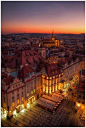 我要去布拉格。。。。布拉格的黄昏
