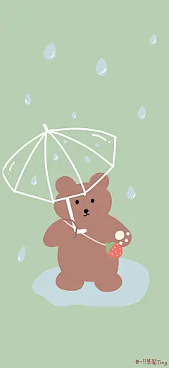 可爱壁纸 @樱桃核吖~收集  来自微博@一只草莓tong