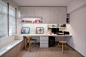 Inspiration for a scandinavian home office remodel in Singapore