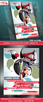 Laundry Service Flyer Poster Magazine Template - Commerce Flyers