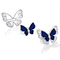 Stenzhorn Mademoiselle B sapphire butterfly ring