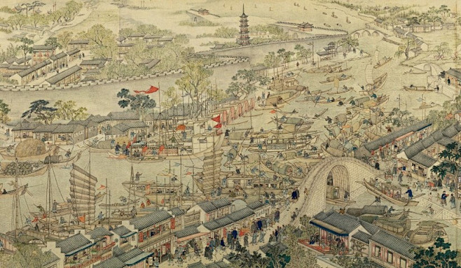 《盛世滋生图》又名《姑苏繁华图》