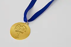 奖牌金牌雕刻锦旗样机