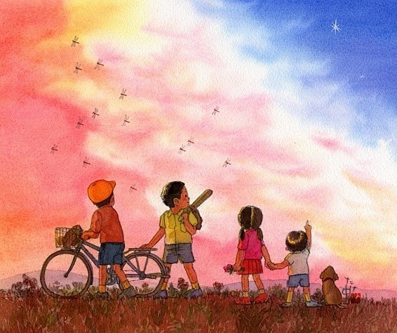 那些美好的童年时光——竹中俊裕插画欣赏