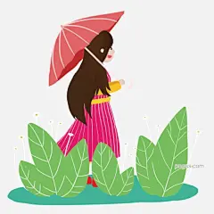 春季女孩雨中撑伞游玩手绘人物PNG图片大小3000x3000px 图片尺寸1.53 MB 来自PNG搜索网 pngss.com 免费免扣png素材下载！彩色#撑伞#春季#海报装饰#节日#卡通#卡通手绘#免抠#女孩#平面设计#清新#人物#手绘#