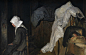 Esaias Boursse (1631-1672), Interieur met kokende vrouw, detail