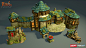 Albion Online : Townhalls 3d Assets