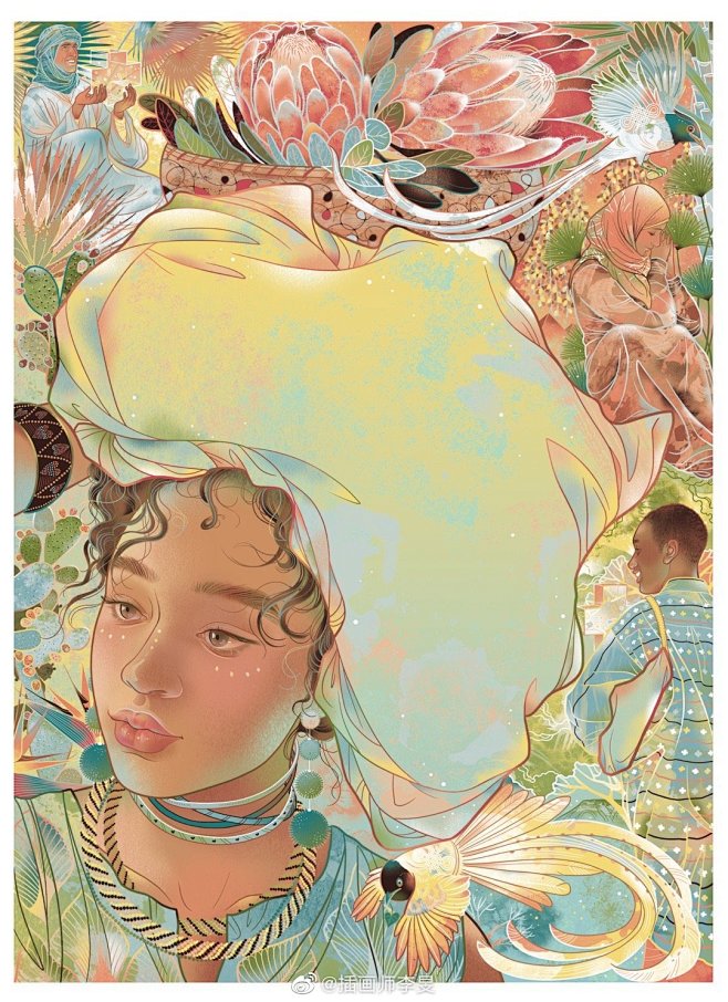 插画师李旻的照片微相册