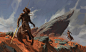 Centaurs of the Desert, Pablo Dominguez : Having fun modeling on zbrush