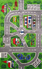 Kids Play Funtime Supreme Streets Rugs | Rugs Direct