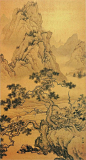 陈少梅山水画