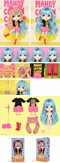 预定 Blythe 小布娃娃-Mandy Cotton Candy 2014年4月-淘宝网