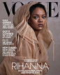 Vogue US November 2019: Rihanna by Ethan James Green
天后 Rihanna 登上 Vogue 美国版十一月封面！这张封面对于 Rihanna 来说意义重大，其一是因为她穿着自己设计的衣服登上封面，其二是凭借这张封面，Rihanna 正式成为 Vogue 美国版登封最多次的黑人女性。每一步都在创造历史。